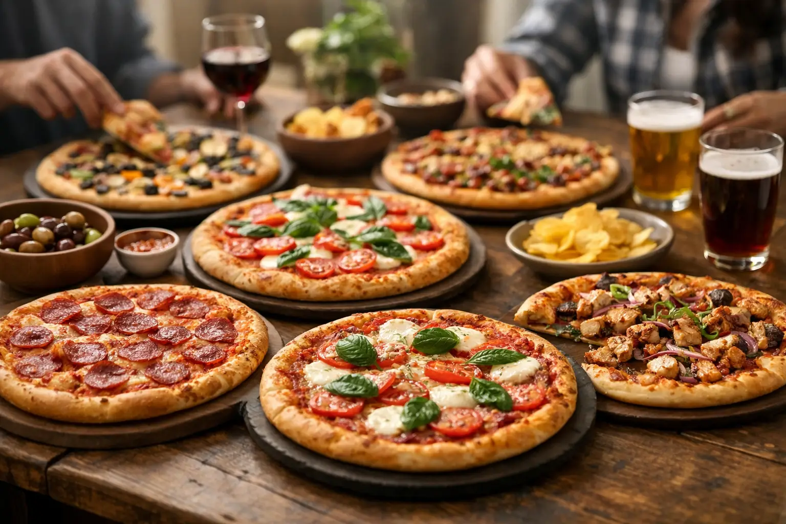 8 meilleures pizzas pour soirée conviviale