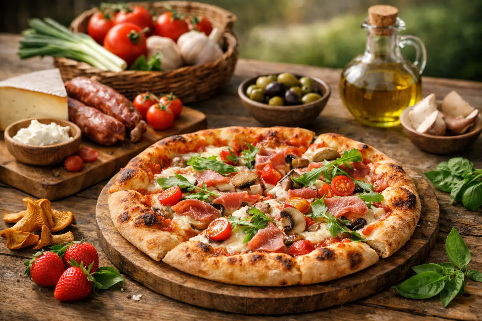 Saveurs locales sur pizza, vrai plus ?