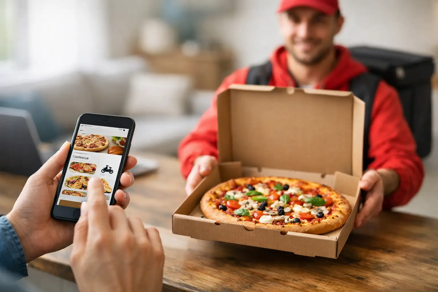 Comment commander une pizza en livraison ?
