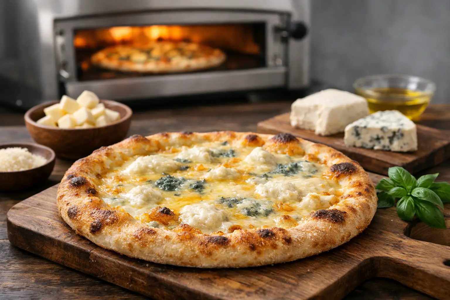 Avis sur la pizza quatre fromages artisanale