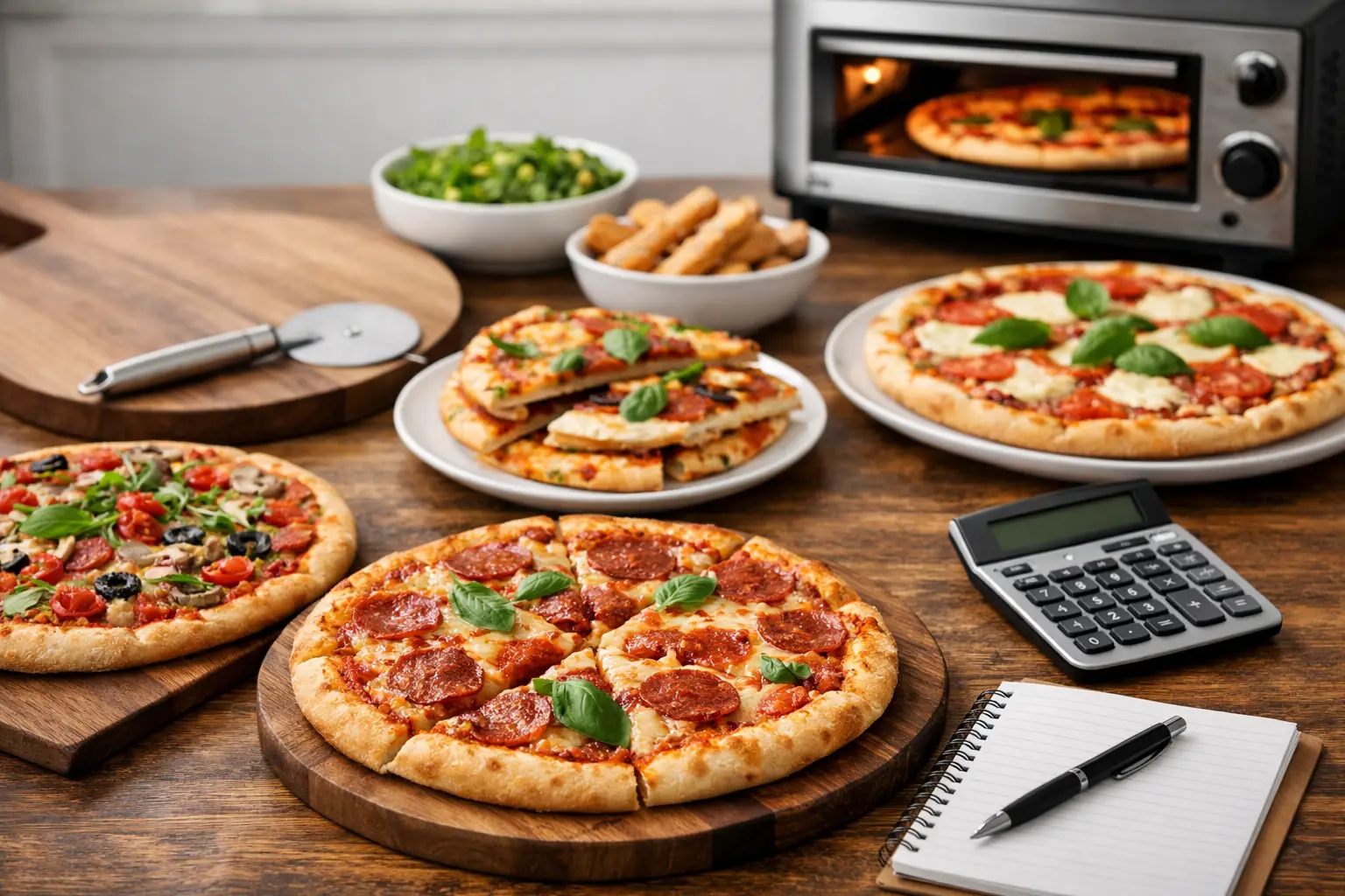 Comment calculer les pizzas pour vos invités