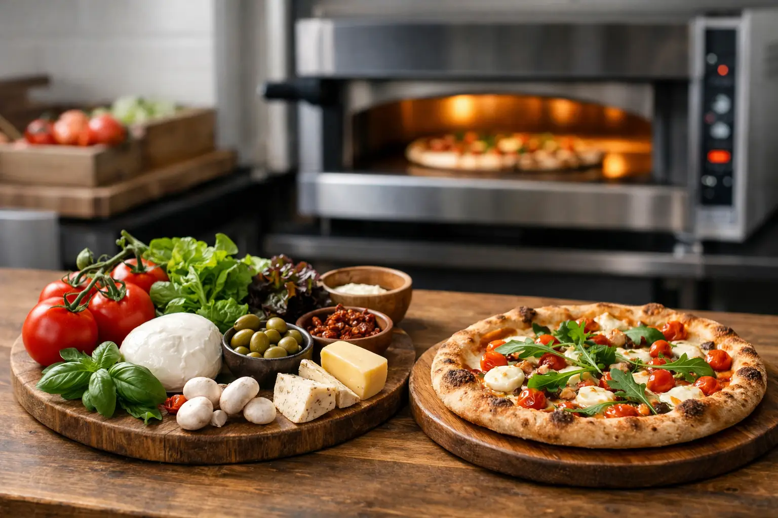 La tendance des ingrédients locaux en pizzeria