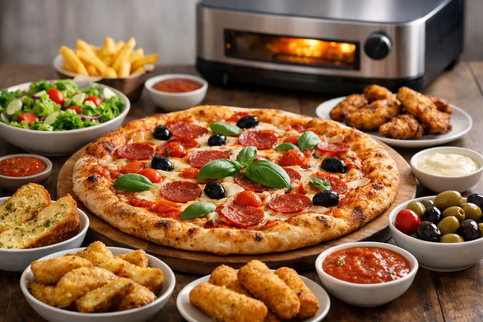 Les meilleurs accompagnements avec une pizza