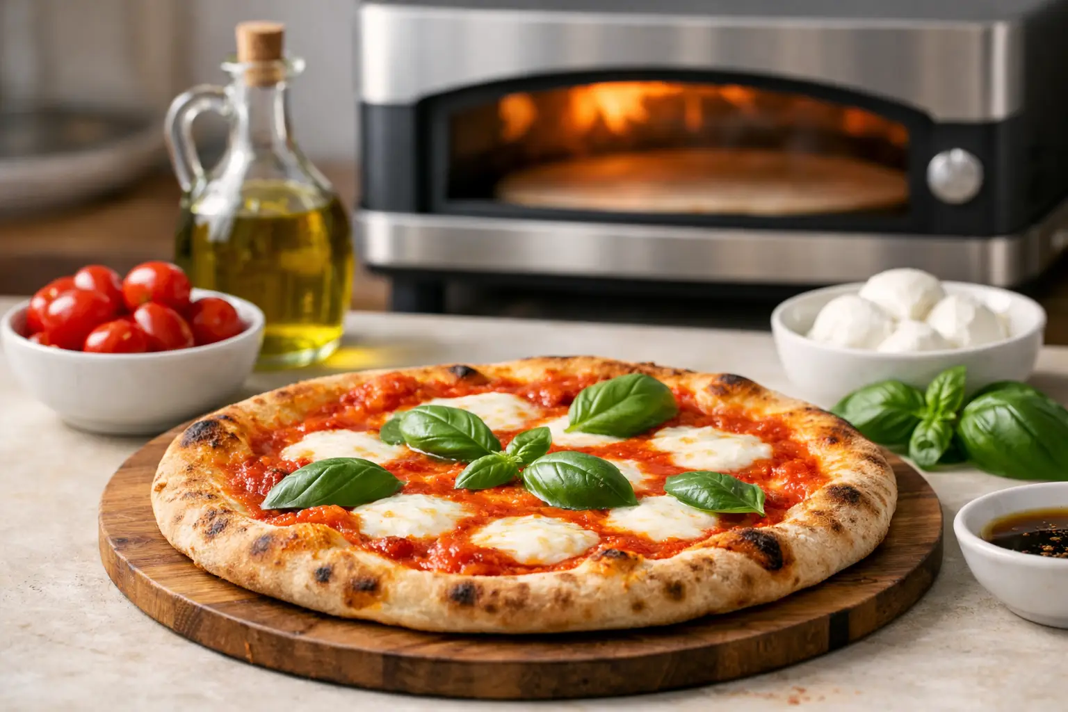 Review d’une pizza Margherita authentique